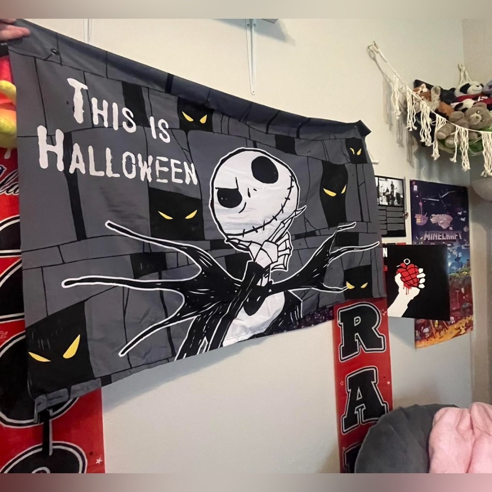 Nightmare before Christmas tapestry